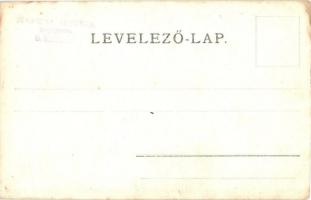 1904 Szarvas, súlyemelő kislány / weight-lifter girl. Roth Béla photo (EK)