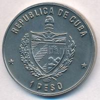 Kuba 1985. 1P Cu-Ni "Papagáj" T:1,1-
Cuba 1985. 1 Peso Cu-Ni "Parrot" C:UNC,AU
...