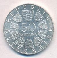 Ausztria 1974. 50Sch Ag "Bécsi Nemzetközi Kertészeti Kiállítás" T:1- kis ph.
Austria 1974...