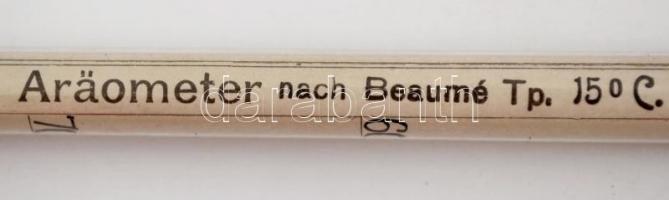 Régi borfokoló, Erdély és Szabó Budapest márkajelzéssel, papír tokban, h: 27,5 cm