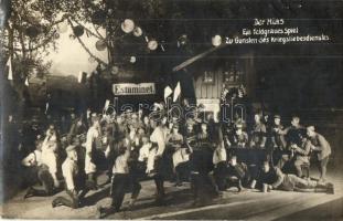 1918 Der Hias. Ein feldgraues Spiel zu gunsten des Kriegsliebesdienstes / WWI K.u.K. soldiers military play. photo