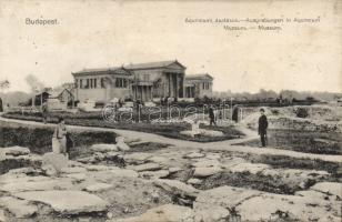 Budapest III. Aquincum, ásatások, múzeum (ázott / wet damage)