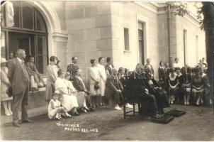 1926 Parád, Tábori mise pappal / field mass with priest. photo (fa)