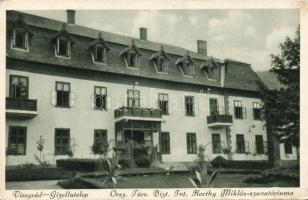 Visegrád, Gizellatelep, OTBI Horthy Miklós szanatórium