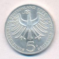 NSZK 1975G 5M Ag "Albert Schweitzer" T:1-
FRG 1975G 5 Mark "Albert Schweitzer" ...