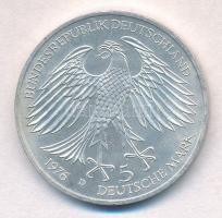 NSZK 1976D 5M Ag "Grimmelhausen halálának 300. évfordulója" T:1-
FRG 1976D 5 Mark Ag &quo...