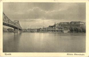 Újvidék, Novi Sad - 2 db régi városképes lap / 2 pre-1945 town-view postcards