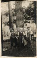 1935 Szlanikfürdő, Baile Slanic-Moldova - 2 db fotó képeslap / 2 photo postcards