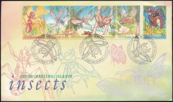 Rovarok sor FDC-n, Insects set FDC