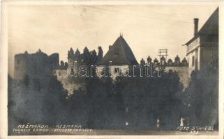1925 Késmárk, Kezmarok; Schloss / Zámok / Thököly kastély, vár / castle. F. Schiebl photo (EK)