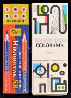 30 db színes ceruza, eredeti csomagolásában, használatlan