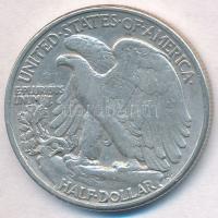 Amerikai Egyesült Államok 1946. 1/2$ Ag "Walking Liberty" T:2- ph.
USA 1946. 1/2 Dollar A...