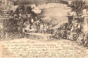 1900 Paris, Weltausstellung, Sammelgruppe Sonneberg / Exposition Universelle advertisement card (EK)