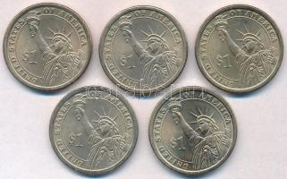 Amerikai Egyesült Államok 2009D 1$ "Zachary Taylor" + 2010P 1$ "Millard Fillmore&quot...