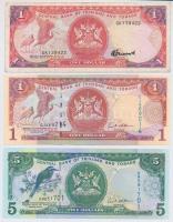 Trinidad és Tobago 1985. 1$ + 2006. 1$ + 5$ + 10$ + 20$ T:I-III Trinidad and Tobago 1985. 1 Dollar + 2006. 1 Dollar + 5 Dollars + 10 Dollars + 20 Dollars C:UNC-F