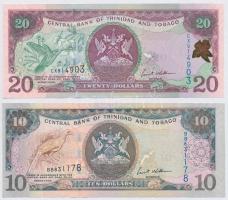 Trinidad és Tobago 1985. 1$ + 2006. 1$ + 5$ + 10$ + 20$ T:I-III
Trinidad and Tobago 1985. 1 Dollar ...
