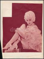 Art deco erotikus nyomatok, kivágások régi art deco újságokból, pl. La Vie Parisienne, férfiak, hölg...