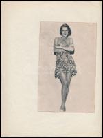 Art deco erotikus nyomatok, kivágások régi art deco újságokból, pl. La Vie Parisienne, férfiak, hölg...