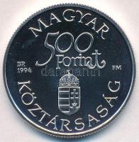 1994. 500Ft Ag "Régi dunai hajók - Carolina" T:BU 
Adamo EM134