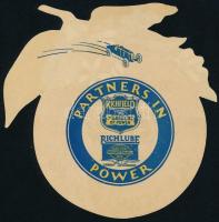 Orange Show San Bernardino címke, d: 10 cm