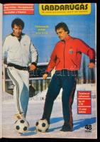 1981 a Labdarúgás sportlap 27. évfolyama, egybekötve, számos érdekes írással