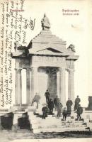 1908 Ópusztaszer, Pusztaszer; Árpád szobor, Ezredéves emlék
