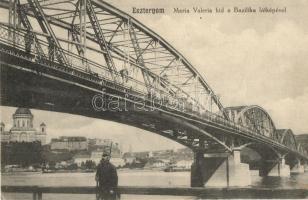 Esztergom, Mária Valéria híd a Bazilika látképével