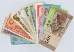 Venezuela 1989-2012. 2B-2000B (11xklf) T:I-III
Venezuela 1989-2012. 2 Bolivares - 2000 Bolivares (1...