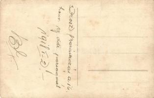 1918 Orosz barátkozás a 16. honvéd gyalogezred parancsnokságánál / WWI K.u.K. military, Russians wit...