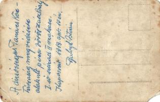 1919 Kaposvár, A dicsőséges Tanácsköztársaság megvédésére alakult pécsi vörös zászlóalj I. század II...