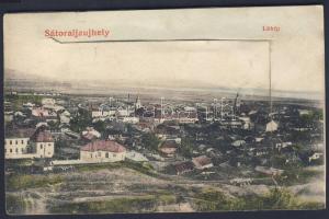 Sátoraljaújhely leporello with hospital and tobacco-factory