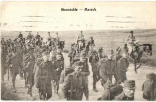 Menetelés / WWI K.u.K. military, marching soldiers