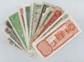 Bolívia 1928-1986. 1B-100.000B (13xklf) T:I-III
Bolivia 1928-1986. 1 Boliviano - 100.000 Bolivianos...