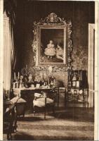 Budapest I. Erzsébet királyné emlékmúzeum, Erzsébet királyné íróasztala, belső (vágott / cut)