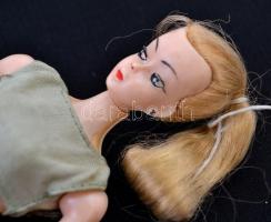 cca 1960 Régi Barbie baba, h: 18,5 cm