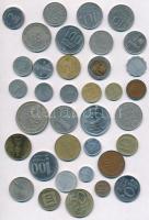 Izrael 36db klf vegyes fémpénz T:2 Israel 36pcs of diff metal coins C:XF