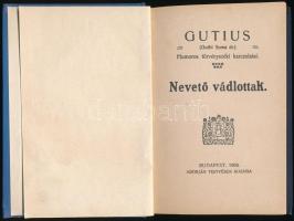Gutius (Guthii Soma): Nevető vádlottak. Humoros törvényszéki karcolatok. Bp., 1908, Adorján testvére...