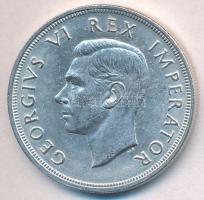 Dél-Afrika 1947. 5Sh Ag VI. György T:1-,2  South Africa 1947. 5 Shilling Ag George VI C:AU,XF  Krause KM#31