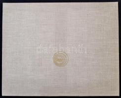 Kelet-Berlin 5 db kézzel színezett, jelzett linómetszet mappában. / East-Berlin 5 linocuts colored, ...