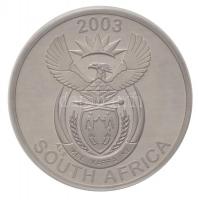 Dél-Afrika 2003. 5c Ag "Rinocérosz" + 10c Ag "Rinocérosz" + 20c Ag "Rinocér...