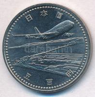 Japán 1994. 500Y Cu-Ni Kansai Nemzetközi Repülőtér megnyitása T:1 Japan 1994. 500 Yen Cu-Ni Opening of Kansai International Airport C:UNC Krause Y#110