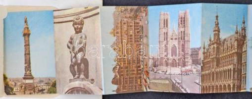 Bonjour de Bruxelles / Greetings from Brussels! beer leporellocard (fa)