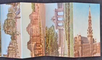 Bonjour de Bruxelles / Greetings from Brussels! beer leporellocard (fa)