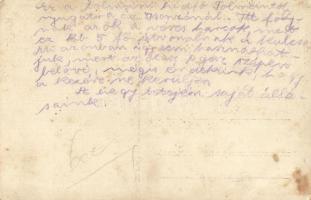 ~1917 Tolmin, Tolmein; lerombolt hídfő nyugatra az Isonzótól / WWI K.u.k. military, destroyed bridge...