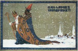 Santa Claus and Krampuss