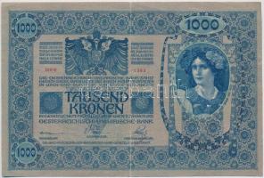 1902. 1000K piros "MAGYARORSZÁG" körbélyegzővel + 1923. 500K nyomdahely nélkül "T.W.&...