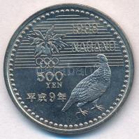 Japán 1997. 500Y Cu-Ni "Naganói Téli Olimpia 1998 / Bobsport" T:BU
Japan 1997. 500 Yen Cu...