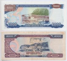 Laosz 1997. 2000K + 5000K T:I-,III
Lao 1997. 2000 Kip + 5000 Kip C:AU,F
Krause 33, 34