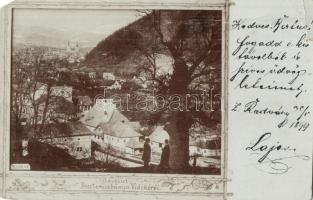 1899 Radvány, Radvan (Besztercebánya, Banská Bystrica); látkép / general view. photo (EM)