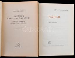 2 db vadászkönyv: Molnár Gábor: Kalandok a brazíziliai őserdőben. Vadász, és gyűjtőuton Észak-Brazíl...